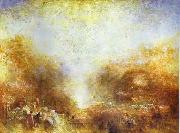 J.M.W. Turner Mercury Sent to Admonish Aeneas France oil painting artist